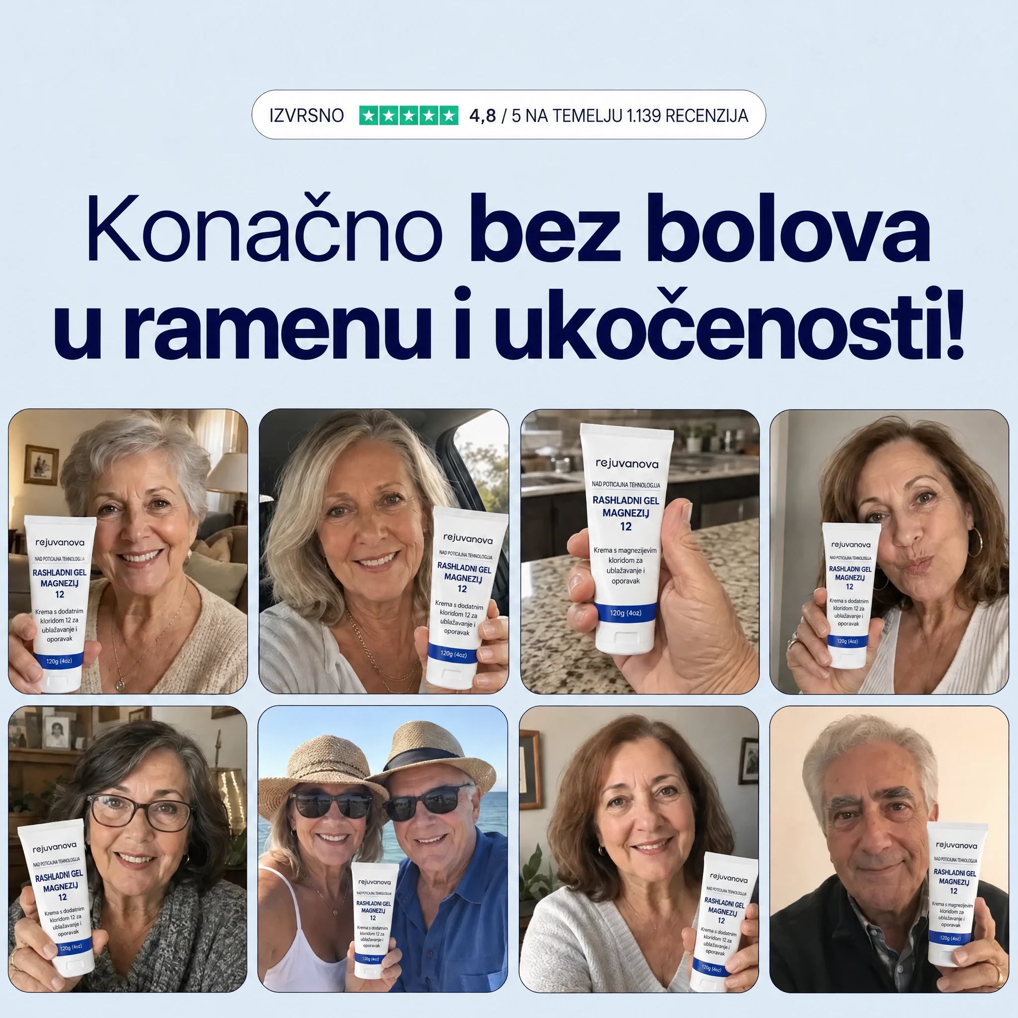 Hladni Magnezijev™ gel – Ublažava bol u ramenu